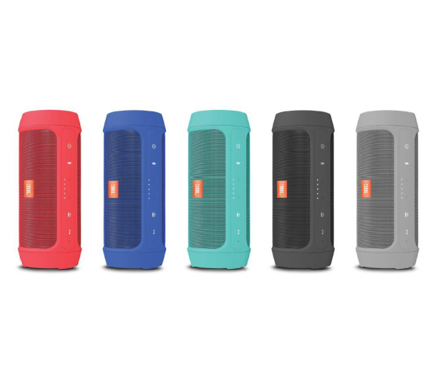 Głośnik Bluetooth JBL Charge 2 + Niebieski - 317398 - zdjęcie 2